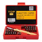 Topgear Slagletters en cijfers - 5 mm - 38-delig - koolst..., Ophalen of Verzenden, Nieuw