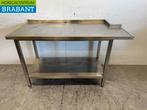 RVS Werktafel Tafel 145 x 70 x 88 cm Horeca, Ophalen of Verzenden, Gebruikt