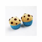 Bike Belle Ventieldoppen Set Blauwe Cupcake, Nieuw