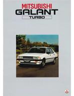 1982 MITSUBISHI GALANT TURBO BROCHURE NEDERLANDS, Boeken, Auto's | Folders en Tijdschriften, Nieuw, Mitsubishi, Author