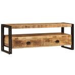 Tv-meubel Massief Mangohout - OP = OP - Lage Prijs!, Huis en Inrichting, 100 tot 150 cm, Vintage, Nieuw, Ophalen of Verzenden