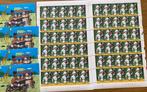 Belgisch-Congo 2001 - Kuifje in Congo : 2 volledige vellen, Postzegels en Munten, Postzegels | Europa | België, Gestempeld