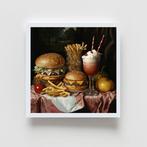 Henevor - Modern Still Life: Fast Food & 17th-Century