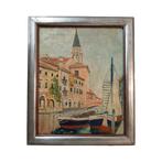 Italiaanse school (XX) - Paesaggio, Scorcio Veneziano