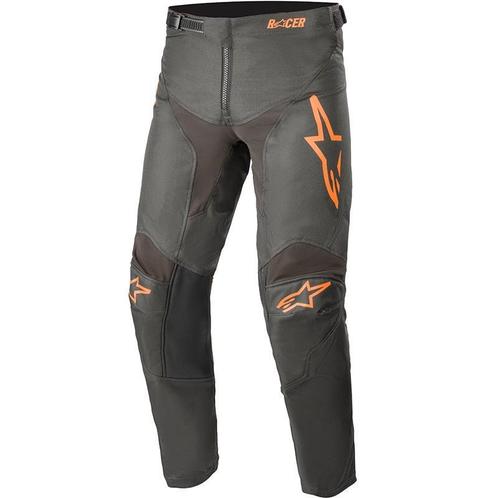 Kinder Crossbroek Alpinestars Anthracite / Oranje - MAAT 22, Motoren, Kleding | Motorkleding, Kinderen, Nieuw met kaartje, Motorcrosskleding