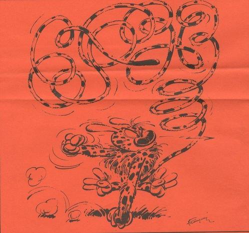 Andre Franquin - 1 affiche - Marsupilami (1976), Boeken, Strips | Comics