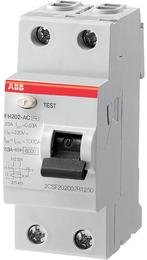 ABB aardlekschakelaar / 2-polig, 30mA, 40A / FH 202 A, Ophalen of Verzenden, Nieuw