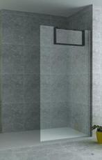 Opbouwnis voor douchewand 30 x 60 x 8 cm mat zwart, Doe-het-zelf en Verbouw, Sanitair, Ophalen of Verzenden, Nieuw, Bad