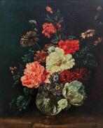 École naturaliste européenne (XX) - Vase de fleurs dans