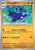 Whiscash 109/197 reverse holo Obsidian flames, Hobby en Vrije tijd, Verzamelkaartspellen | Pokémon, Ophalen of Verzenden, Nieuw