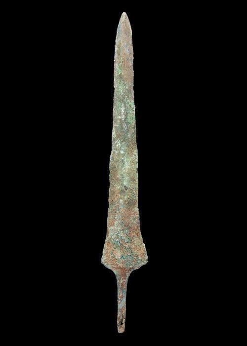 Bronstijd Brons Spearhead (Zonder minimumprijs), Antiek en Kunst, Antiek | Overige Antiek