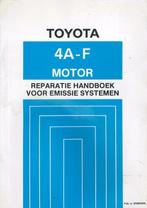 Toyota Corolla motor 4A-F reparatiehandboek emissiesystemen, Auto diversen, Handleidingen en Instructieboekjes, Verzenden