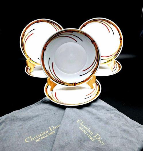 CHRISTIAN DIOR - LIMOGES - Kimono Japonais - Tafelservies, Antiek en Kunst, Antiek | Meubels | Tafels