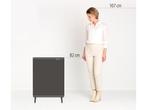 Brabantia Bo Touch Bin Hi Prullenbak - 60 liter - Matt Steel, Verzenden, Nieuw