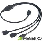 Akasa Adressable RGB LED splitter and extension cable, Verzenden, Nieuw