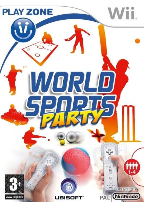 World Sports Party (Nintendo Wii), Spelcomputers en Games, Games | Nintendo Wii, Gebruikt, Verzenden