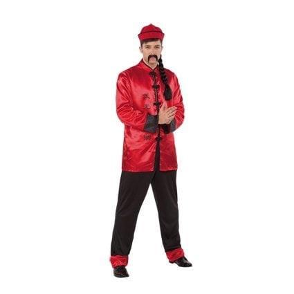 Chinees pak man Cheng, Kleding | Heren, Carnavalskleding en Feestkleding, Nieuw, Ophalen of Verzenden