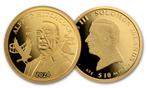 Massief gouden munt 2024 - Alfred Hitchcock 1899-1980, Postzegels en Munten, Verzenden