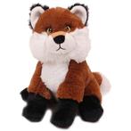Superzachte Eco Knuffel met geborduurde oogjes - Vos 20 cm N, Ophalen of Verzenden, Nieuw