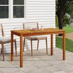 vidaXL Tuintafel 110x55x67 cm massief acaciahout, Tuin en Terras, Tuintafels, Verzenden, Nieuw, Hout