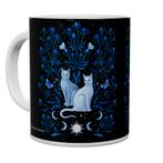 Mok - Blue Thistle And Cat - 440ml, Huis en Inrichting, Keuken | Servies, Ophalen of Verzenden, Nieuw