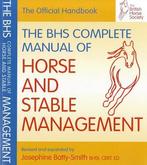 Bhs Complete Manual Of Horse And Stable Manage 9781905693184, Boeken, Zo goed als nieuw, Verzenden