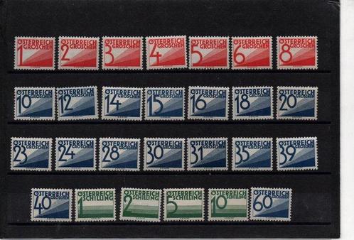 Oostenrijk 1925/1925 - Oostenrijks portoset 1925 met alle, Postzegels en Munten, Postzegels | Europa | Oostenrijk