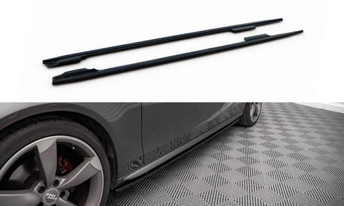 Zijskirts Audi A4 S-Line / S4 B8 FL Maxton Glans Zwart, Auto-onderdelen, Carrosserie en Plaatwerk, Ophalen of Verzenden