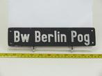 Lokschild BW Berlin Pog (Spoorwegen 1:1), Ophalen of Verzenden, Gebruikt, Overige typen