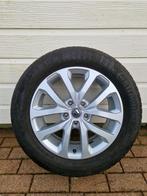 17” originele Renault Kadjar velgen + Continental zomerbande, Ophalen, Banden en Velgen, 17 inch, Personenwagen