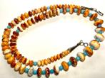 Halsketting - Verenigde Staten Spiny Oyster Navajo, Antiek en Kunst
