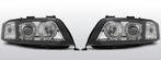 Koplampen Angel Eyes | Audi A6 C5 1999-2001 | zwart, Auto-onderdelen, Verzenden, Nieuw, Audi