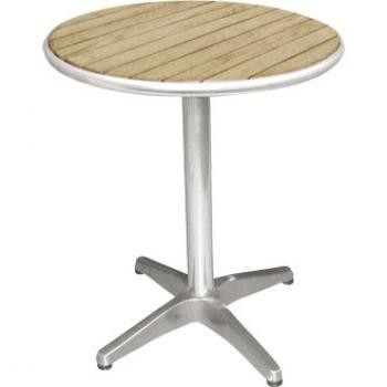 Ronde tafel met essenhouten blad, Zakelijke goederen, Horeca | Meubilair en Inrichting, Nieuw zonder verpakking, Ophalen of Verzenden