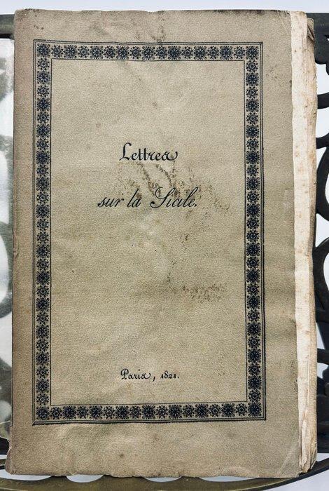Marquis de Foresta - Lettres sur la Sicile, écrites pendant, Antiek en Kunst, Antiek | Boeken en Bijbels