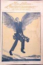 Henry Ford en de auto industrie op spotprent (lijst optie), Antiek en Kunst, Verzenden