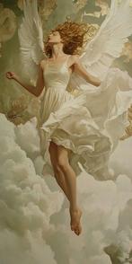 Anne Dias (1985) - (XXL) Giant Angel touched by summer