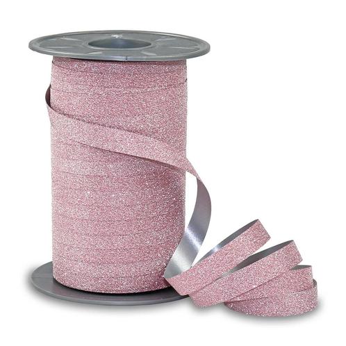 Krullint Glitter Roze - 10mm, Hobby en Vrije tijd, Knutselen, Overige typen, Nieuw, Ophalen of Verzenden