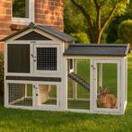 Konijnenhok | Dierenverblijf | Cavia | 145x45x85cm | Hout, Dieren en Toebehoren, Verzenden, Nieuw