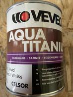 Veveo Celsor Aqua Titanium ZIJDEGLANS - CREMEWIT - 1 liter, Verzenden, Nieuw