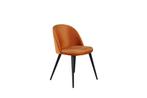 Eetkamerstoel - Nina - Oranje - Fluweel - Jörn, Huis en Inrichting, Stoelen, Verzenden, Nieuw