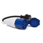 Benson Verloopkabel Schuko naar CEE - Spatwaterdicht - 39..., Ophalen of Verzenden, Nieuw