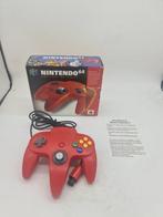 Nintendo - Nintendo 64 - N64 Official Red Controller, Spelcomputers en Games, Nieuw