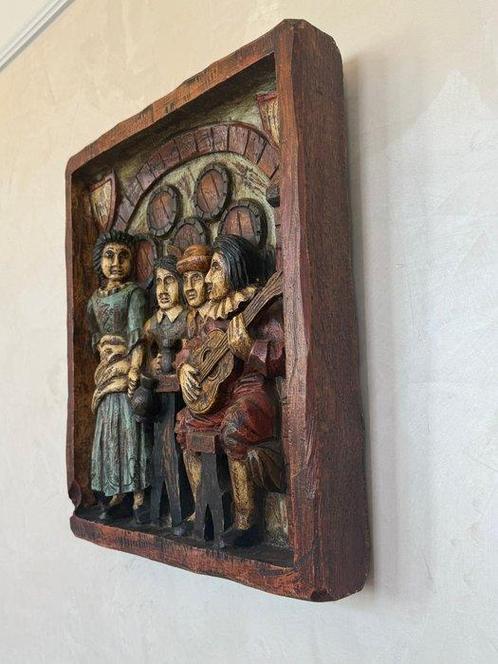 Wanddecoratie - Vergara Kunst Spanje – Handgesneden, Antiek en Kunst, Curiosa en Brocante