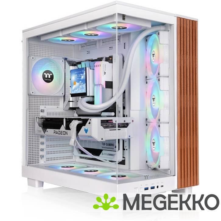 Thermaltake View 380 XL WS ARGB Snow, Computers en Software, Computerbehuizingen, Nieuw, Verzenden