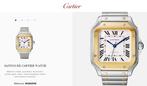 Cartier - Santos de Cartier Medium Gold/Steel - W2SA0016 -, Nieuw