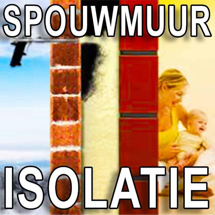 SPOUWMUURISOLATIE PRIJZEN DEZE MAAND (max 49%) GOEDKOPER !, Doe-het-zelf en Verbouw, Isolatie en Afdichting, Nieuw