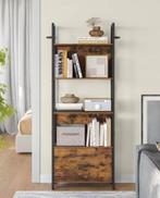 Industriële Ladderkast met 5 Planken en Lade – Boekenkast, Huis en Inrichting, Kasten | Boekenkasten, Verzenden, Nieuw