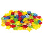 TickiT - Stapelbare Knopen (144 stuks) + 12 veters, Nieuw