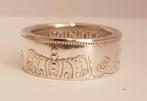 Ring uit zilveren rijksdaalder uit 1961