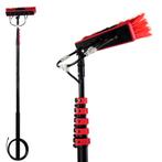 Kibani Telescoop Borstel 6 Meter - Telescoopsteel - Ramenwas